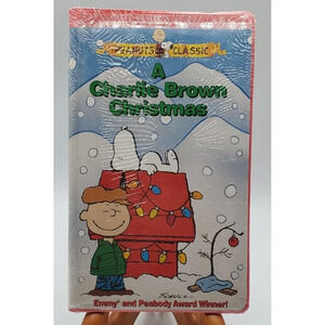 A Charlie Brown Christmas Peanuts Classic VHS 1999 Clamshell Case NEW